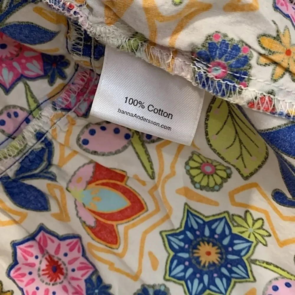 Hanna Andersson fabric 100%